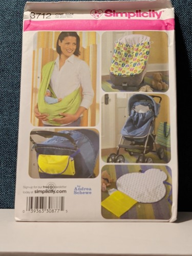 Simplicity 3712 baby sling - 3712,